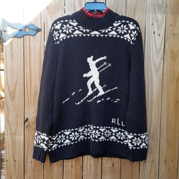 Lauren Ralph Lauren Sweaters - Vintage Ralph Lauren Knit Ski Sweater